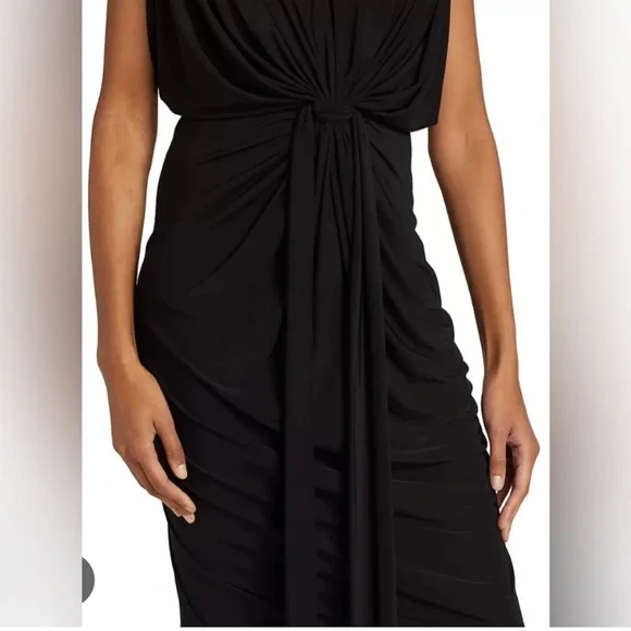 Draped Stretch Maxi Dress - Picture 5 of 14